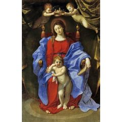 The Virgin and Child Painting Reproduction