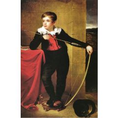 Boy from the Taylor Family Painting Reproduction
