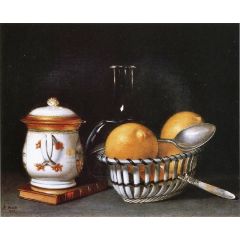 Lemons and Sugar Painting Reproduction
