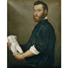The Sculptor Alessandro Vittoria Painting Reproduction