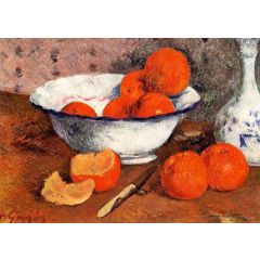Still Life with Oranges Painting Reproduction