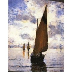Venice, also known as Becalmed Painting Reproduction