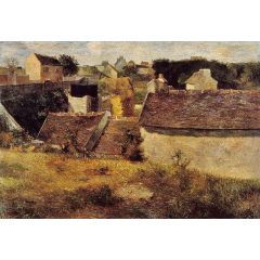 Houses, Vaugirard Painting Reproduction