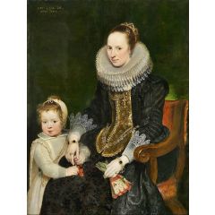 Mother and Child Painting Reproduction