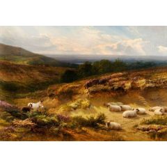 Hampshire Moorland Painting Reproduction