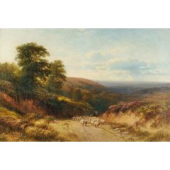 Scene in Hampshire Painting Reproduction