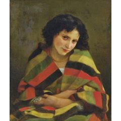 The Chily Girl, also known as Frileuse Painting Reproduction
