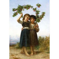 The Cherry Branch Painting Reproduction