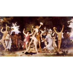 The Youth of Bacchus Painting Reproduction