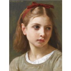 A Little Girl, also known as Une petite fille Painting Reproduction