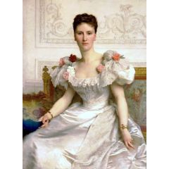Portrait of Madame la Comtesse de Cambaceres Painting Reproduction