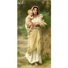 Lambs Painting Reproduction