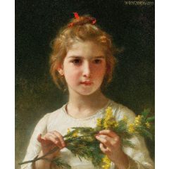 Mimosa Painting Reproduction