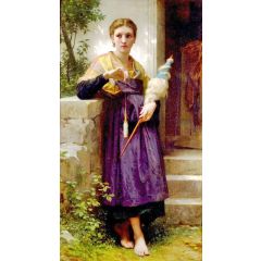 The Spinner(also known as Fileuse) Painting Reproduction