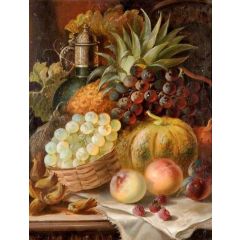 Fruit Piece Painting Reproduction