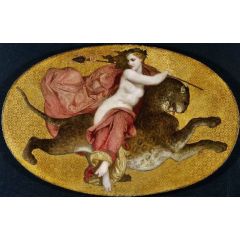 Etienne Bartholony’s House - Bacchante on a Panther Painting Reproduction