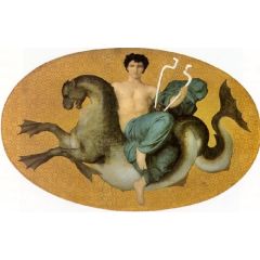 Etienne Bartholony’s House - Arion on a Sea Horse Painting Reproduction