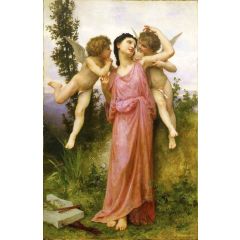 Tender Thoughts(also known as Tendres Propos) Painting Reproduction