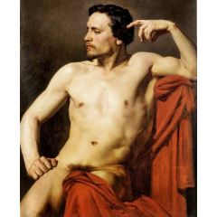 Half Length Figure Painting Reproduction