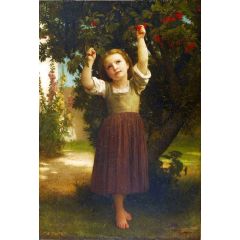 The Cherry Picker Painting Reproduction