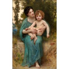 Mother and Child Painting Reproduction