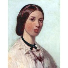 The Artist’s Daughter, Lily Painting Reproduction