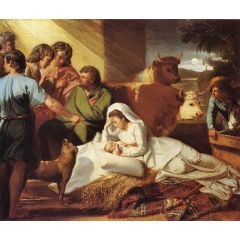 The Nativity Painting Reproduction