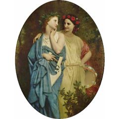 Philomela and Procne(also known as Philomèle et Procné) Painting Reproduction