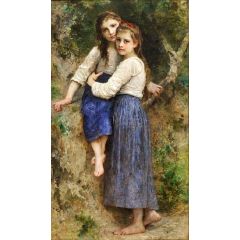 In the Woods Painting Reproduction