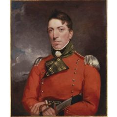 Captain Richard Gubbins Painting Reproduction