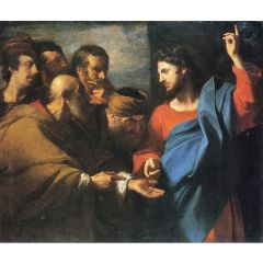 The Tribute Money Painting Reproduction