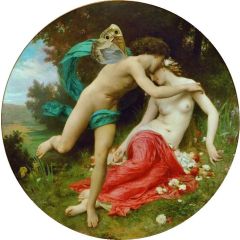 Flora and Zephyr Painting Reproduction