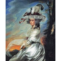 Mrs. Daniel Denison Rogers, Abigail Bromfield Painting Reproduction