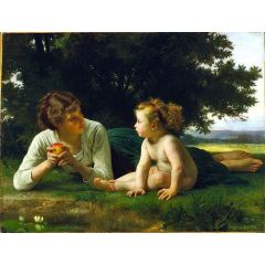 Tentation (large version) Painting Reproduction