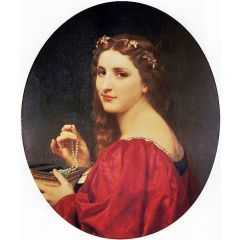 Marguerite(also known as Pearl Necklace) Painting Reproduction