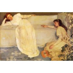 Symphony in White, No. 3 Painting Reproduction