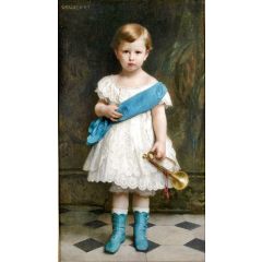 Portrait of Cortlandt Field Bishop Painting Reproduction