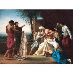 Jacob Receiving the Tunic of his Son Painting Reproduction