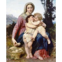 The Holy Family Painting Reproduction