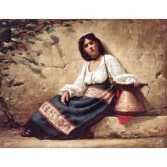 Contadina Painting Reproduction
