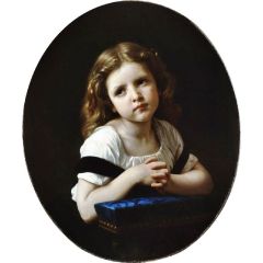 The Prayer Painting Reproduction