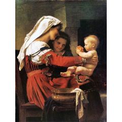 Maternal Admiration Painting Reproduction