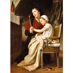 The Thank Offering Painting Reproduction