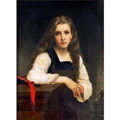 The Fair Spinner Painting Reproduction