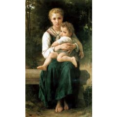 The Two Sisters Painting Reproduction