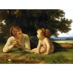 Tentation (small version) Painting Reproduction
