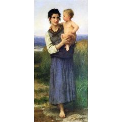 Going to the Bath Painting Reproduction