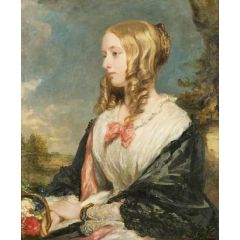 Mrs Charles Sabine Thellusson, nee Georgiana Theobald Painting Reproduction