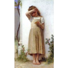 In Penitence Painting Reproduction