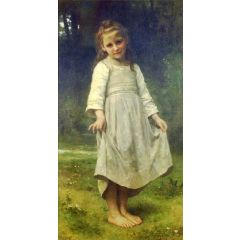 The Curtsey Painting Reproduction